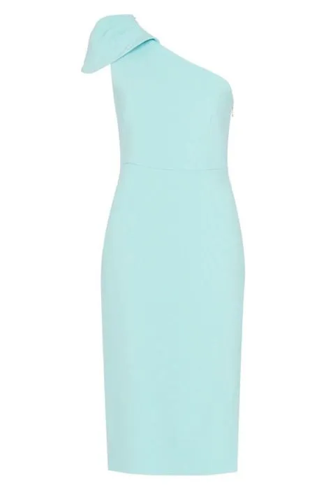 CARLINE ONE SHOULDER DRESS