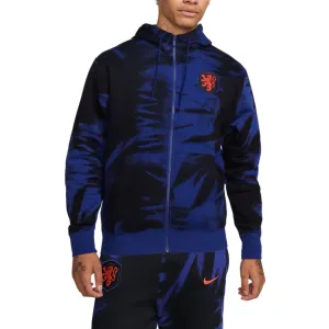 Netherlands blue/black camo Casual fleece tracksuit 2022/23 - Nike